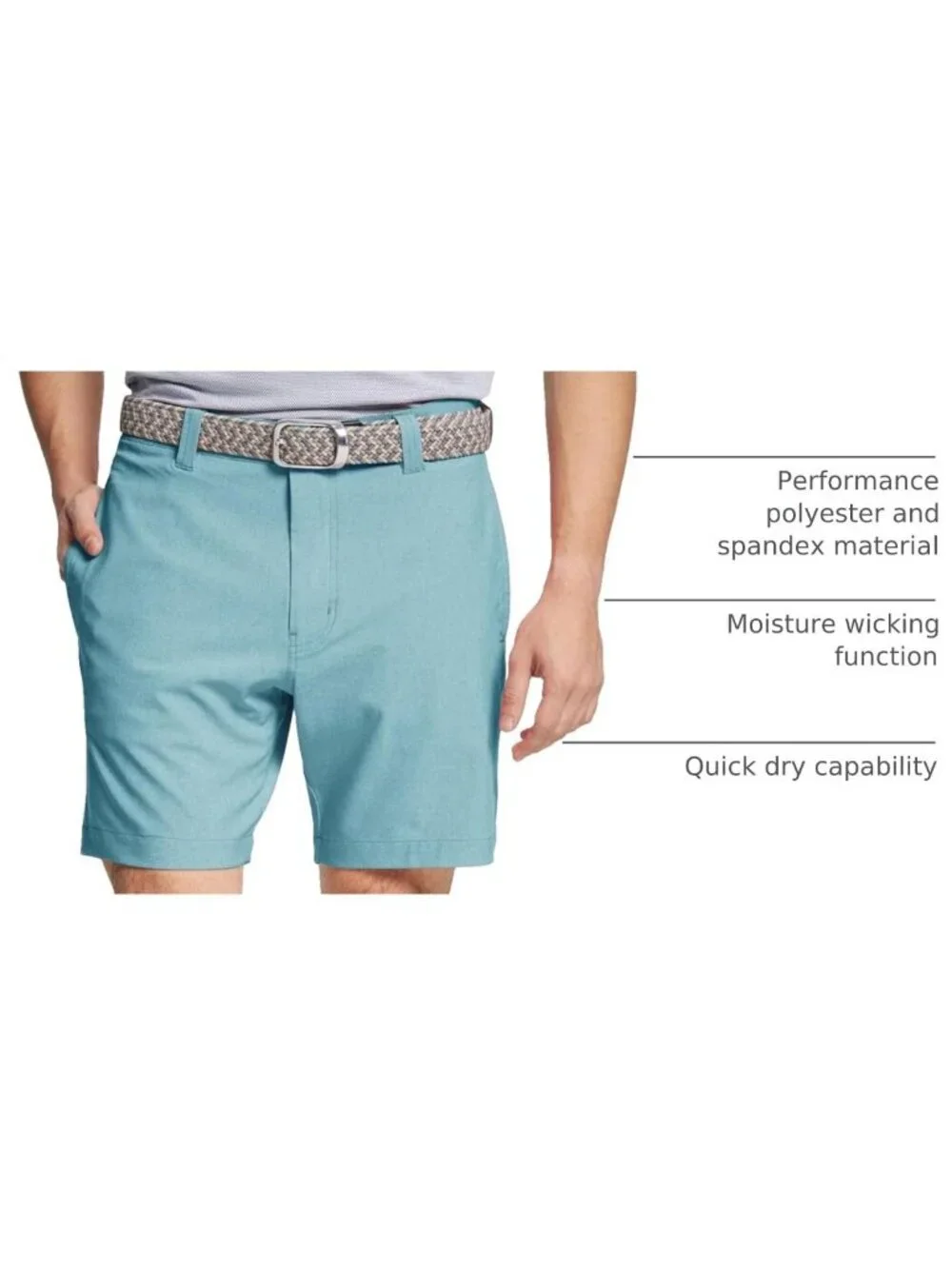Lightweight Men's Golf Shorts 7